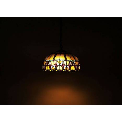 SULION Vidriera tiffany pendant lamp