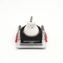 ONOK 180 square recessed light grey and black
