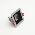 ONOK 180 square recessed light grey and black