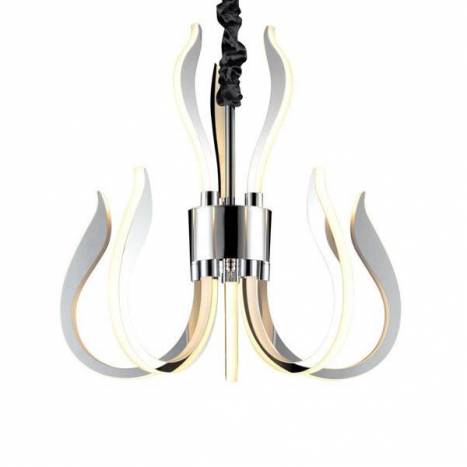 Lámpara colgante Versailles LED 66w cromo - Mantra