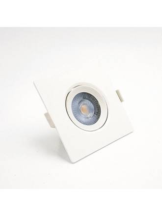 Foco empotrable Essential LED 7w cuadrado - KLK