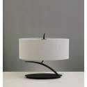 Mantra Eve table lamp forja cream 2L oval