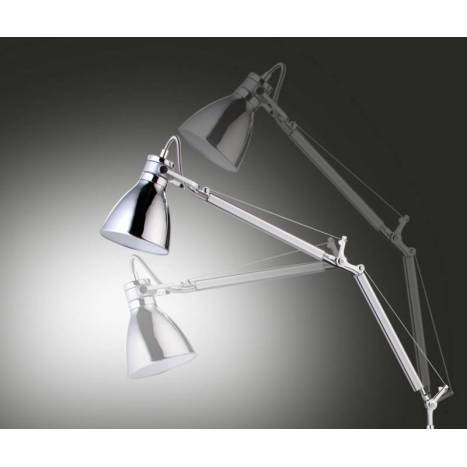 Schuller Ergo floor lamp 1 light  chrome