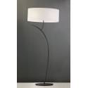 Lampara de pie Eve pantalla blanco y antracita de Mantra