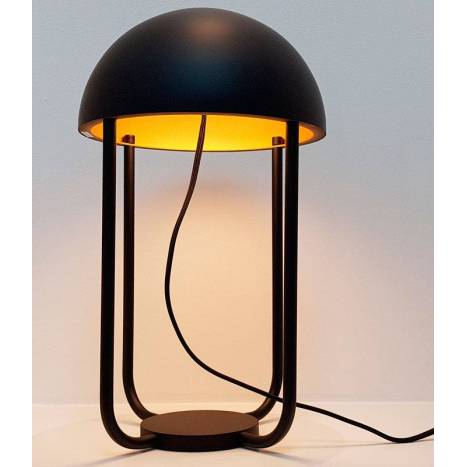 Lámpara de mesa Jellyfish LED negro + oro - Faro