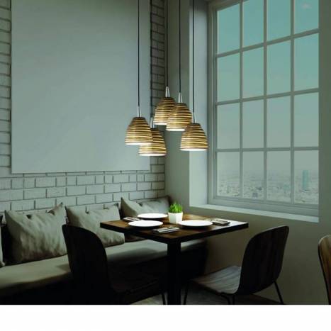 EL TORRENT Citric pendant lamp 1L porcelain