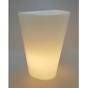 Aplique de pared Teja 1L IP54 blanco - Mantra