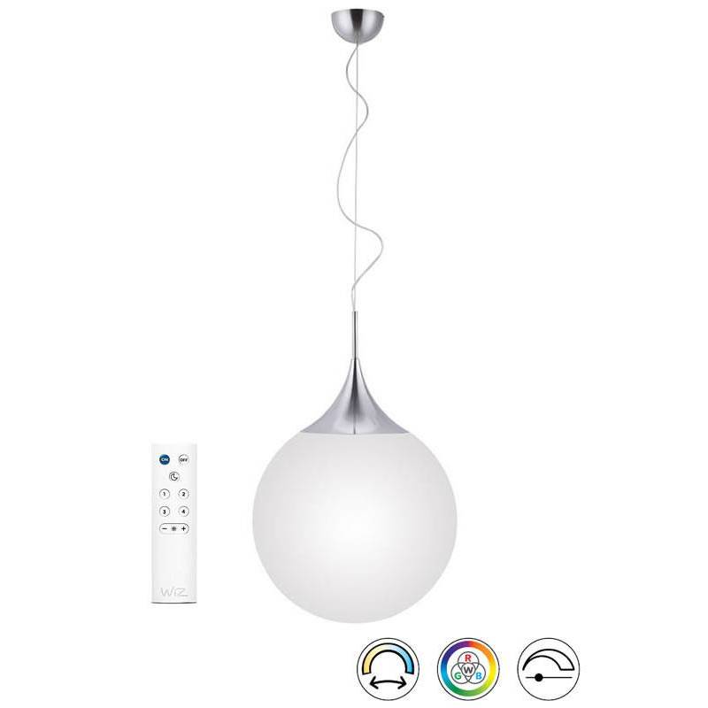 no guía mal humor Lámpara colgante Damian LED RGB inteligente + mando - Trio