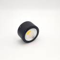 Plafón de techo Tubi LED aluminio negro - Daviu