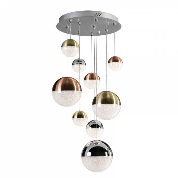 Lámpara colgante Sphere 9L LED colores - Schuller