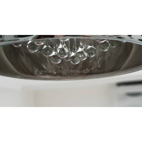 Plafón de techo Argos 40cm cristal - Schuller