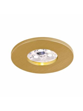 BPM 2005 IP65 round recessed light gold