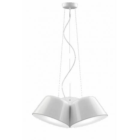 OLE by FM Sento Triple 3L pendant lamp white