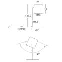 Lámpara de mesa Pot 1L E27 - Ole by FM