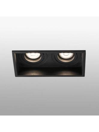 FARO Hyde 2L GU10 recessed light black