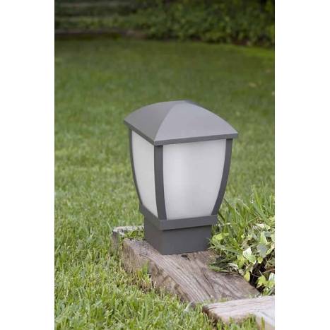 FARO Wilma post lamp E27 dark grey