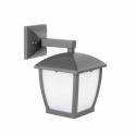 Aplique de exterior Wilma E27 IP44 gris oscuro - Faro