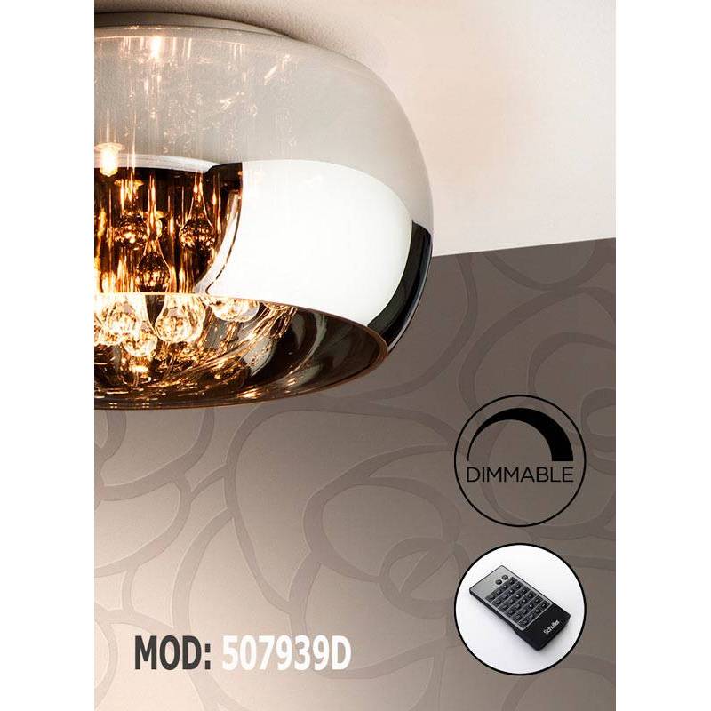 Schuller Argos 40cm Ceiling Lamp Glass