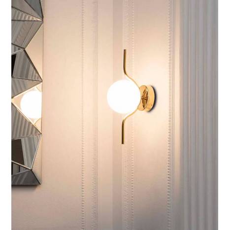FARO Le Vita LED 6w gold wall lamp