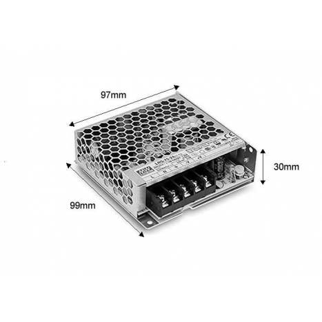 Fuente alimentación Mean Well 75w 24v