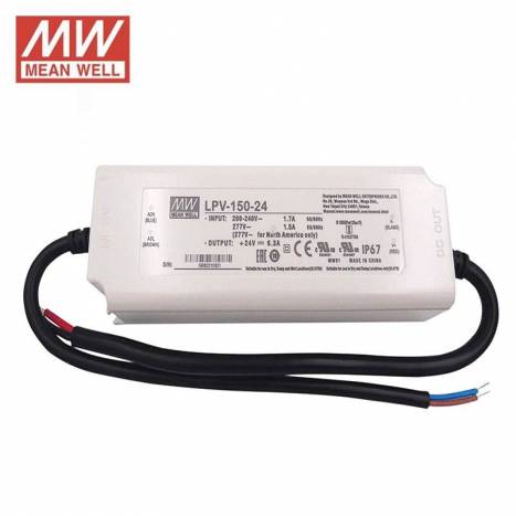 Fuente alimentación Mean Well LPV-150-24 IP67 150w 24v