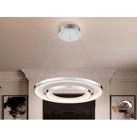 Lámpara colgante Laris 62w LED regulable - Schuller