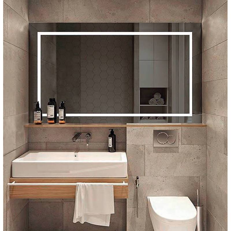 Espejo Encastrado Baño - Baño con mueble a medida - Reformark