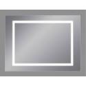 Espejo de baño Bari LED 140cm IP44 2749lm negro - ACB
