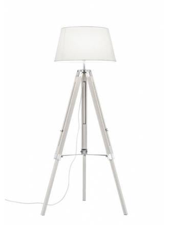 TRIO Tripod floor lamp white