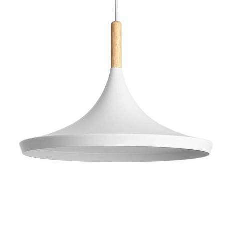 Lámpara colgante Aros 1L E27 blanco - Jueric Lámpara colgante Aros 1L E27 blanco - Jueric