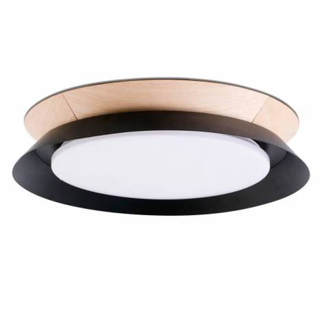 Plafón de techo Tender LED 24w madera - Faro Plafón de techo Tender LED 24w madera - Faro