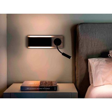 FARO Mood 6+2w LED reading wall lamp