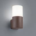 TRIO Hoosic E27 IP44 wall lamp oxide