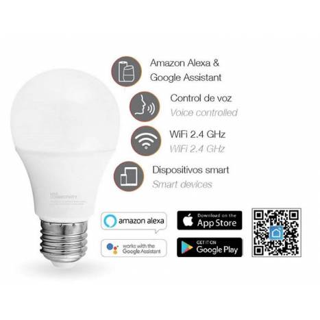 MASLIGHTING Smart LED bulb 9w E27 RGB+W WIFI