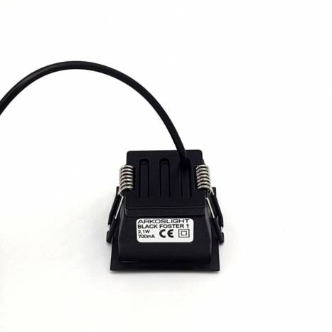 Foco empotrable Black Foster 1 LED - Arkoslight