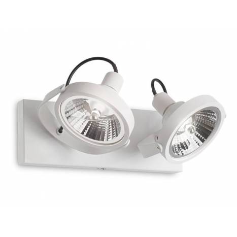 Foco de superficie Glim 2L GU10 LED 13w - Ideal Lux