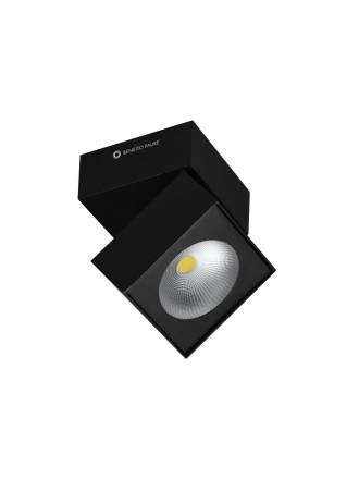 Foco de superficie Rubyc LED 15w metal negro de Beneito Faure