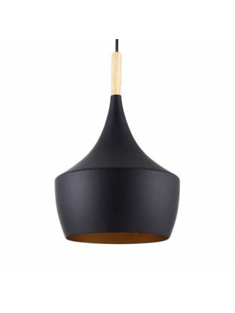 JUERIC Lund 1L E27 pendant lamp black