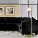 TRIO Pure 1L E14 glass floor lamp