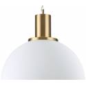 IDEAL LUX Loko 40cm brass pendant lamp