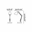 FARO Gru 1L E27 reading lamp