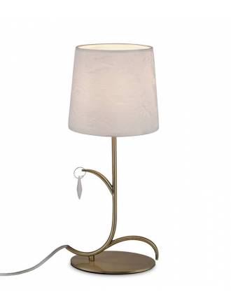 Lámpara de mesa Andrea 1L E14 - Mantra