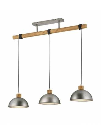 TRIO Delhi 3L E27 pendant lamp