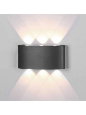 Aplique de pared Arcs LED 6w IP54 - Mantra