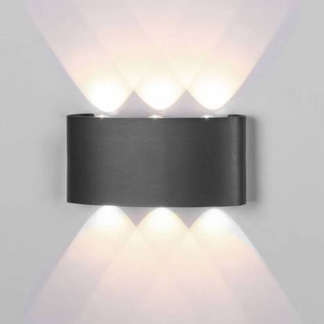 Aplique de pared Arcs LED 6w IP54 - Mantra