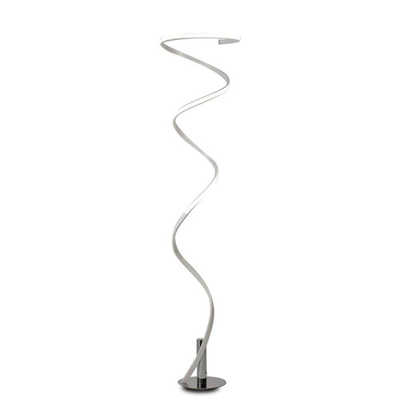 Mantra Helix 42w Led Dimmable Silver, Dimmable Floor Lamps