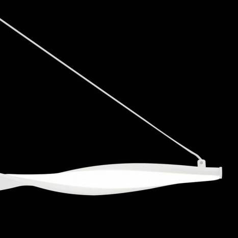 Lámpara colgante Madagascar LED 120cm blanco - Mantra