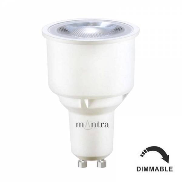 Bombilla LED 9w GU10 50° regulable - Mantra
