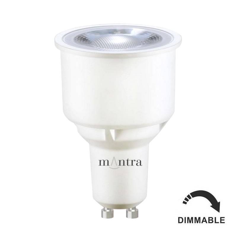 MANTRA dimmable GU10 LED 9w 50° 800lm