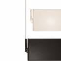OLE by FM Manolo rectangular pendant lamp LED white